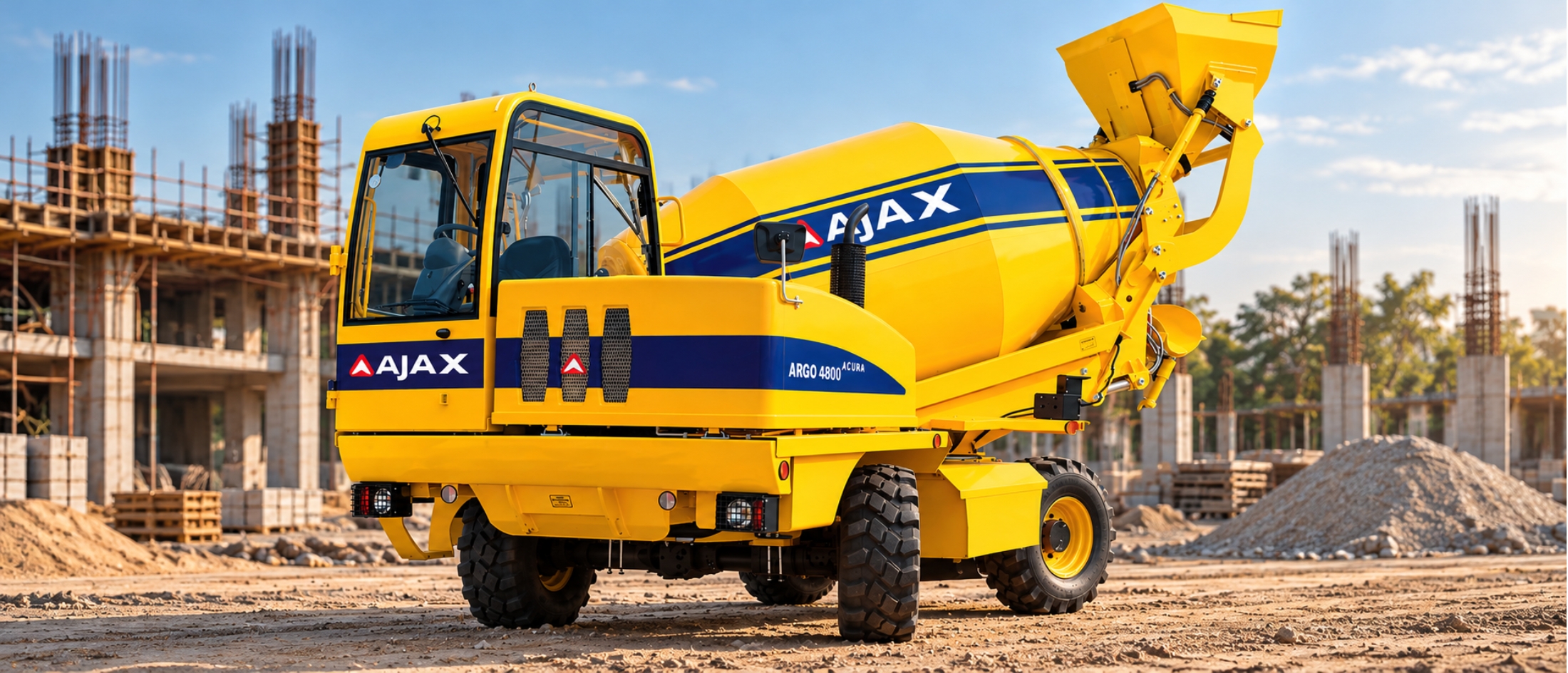 Self Loading Concrete Mixers